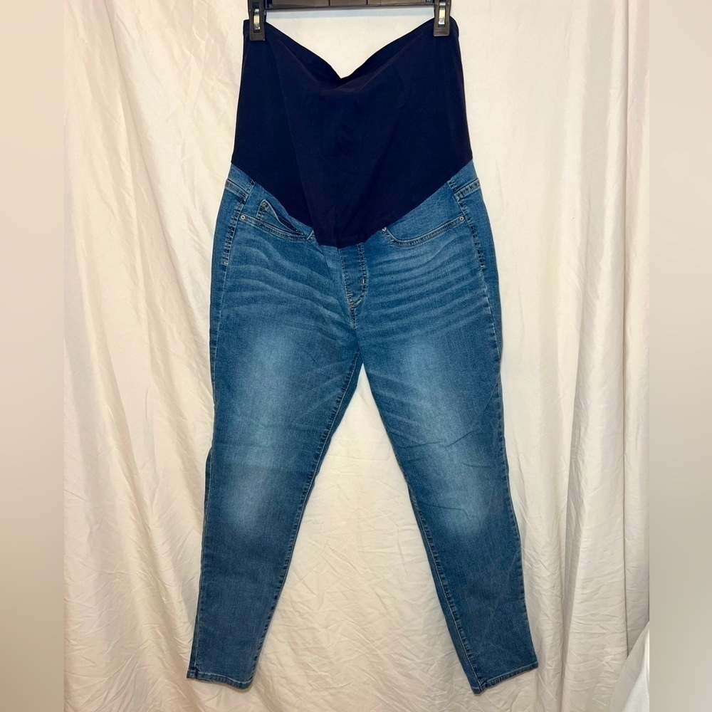 Signature by Levi Strauss Maternity Skinny Jeans - Size XL